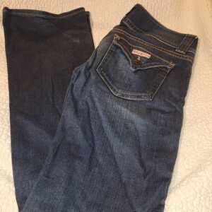 Hudson bootcut dark denim jeans